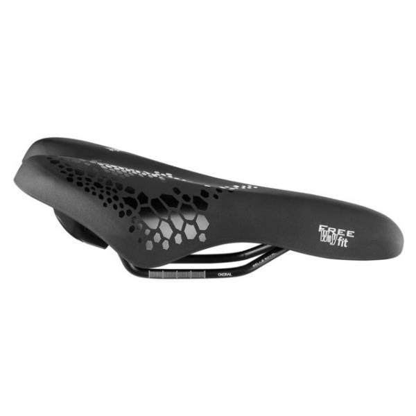 Dviračio balnas Selle Royal Freeway Fit Moderate juodas