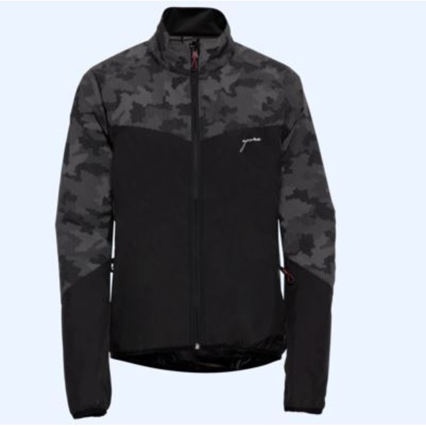 Rain jacket mot. Apura Barrier black/camouflage