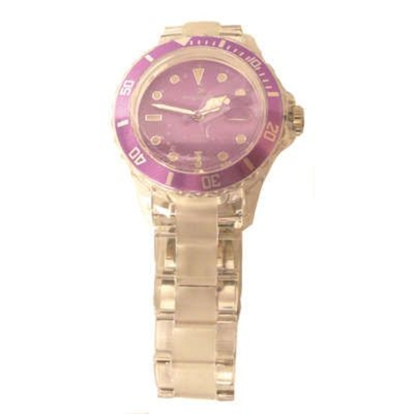 Pegasus watch transparent/purple 40mm