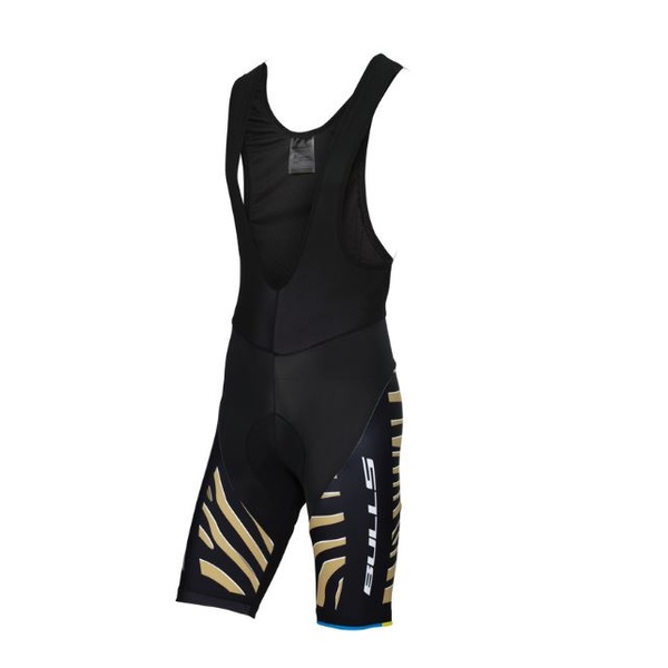 Bulls Zebra Gold shorts with shoulder straps