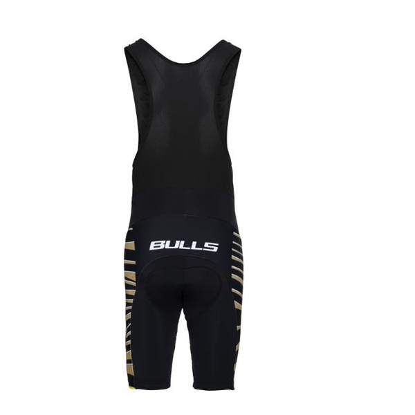 Bulls Zebra Gold shorts with shoulder straps