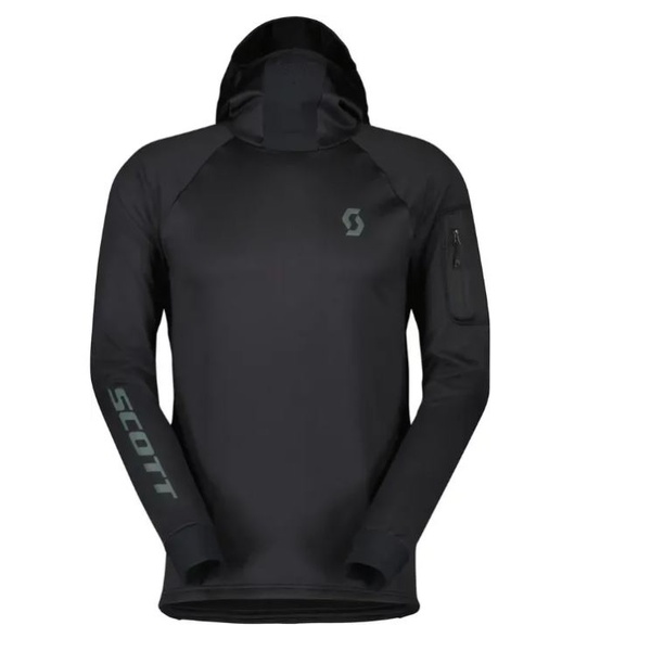 Džemperis vyr. Scott M s Trail Storm LS juodas 