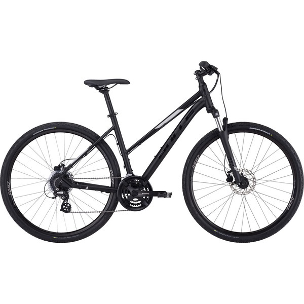 Dviratis 28  Bulls Crossbike 1 trapez 24g juodas 