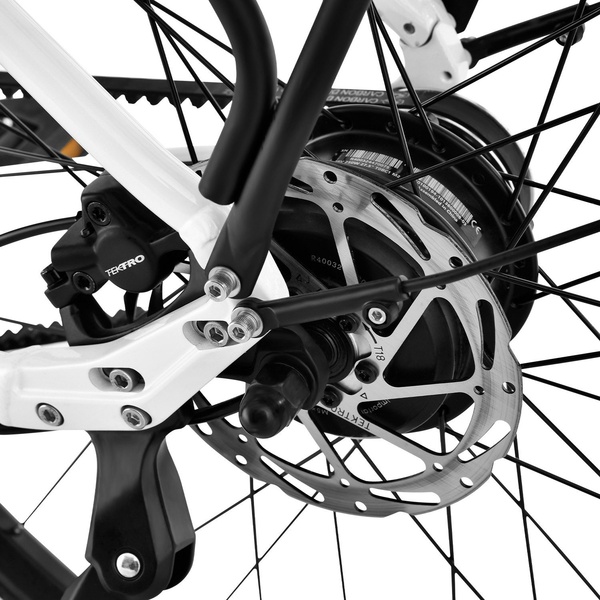 Bicycle electric 28  Luna NEO BELT unisex white