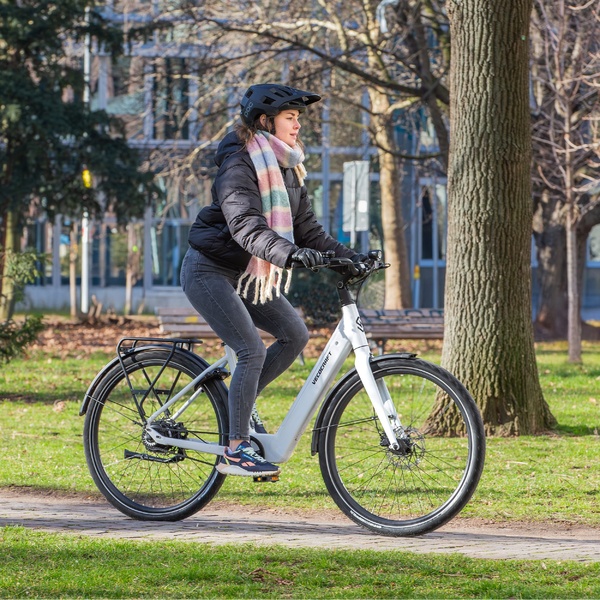 Bicycle electric 28  Luna NEO BELT unisex white