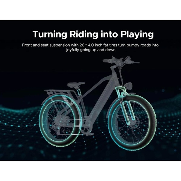 Bicycle 26  electric Engwe E26 ST black