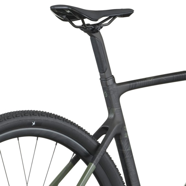 Dviratis 28  SCOTT ADDICT GRAVEL 40 wenge green Scott
