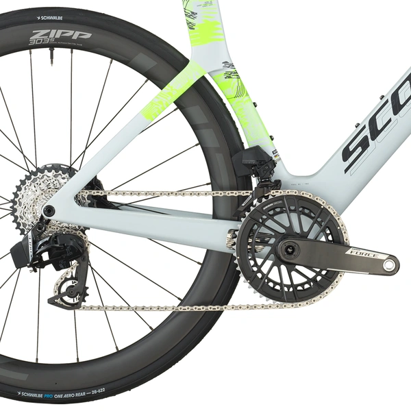 Dviratis 29  SCOTT FOIL RC TRI cumulus white Scott