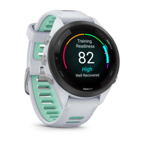 Garmin Forerunner 265S i&scaron;manusis sportinis laikrodis (Whitestone)