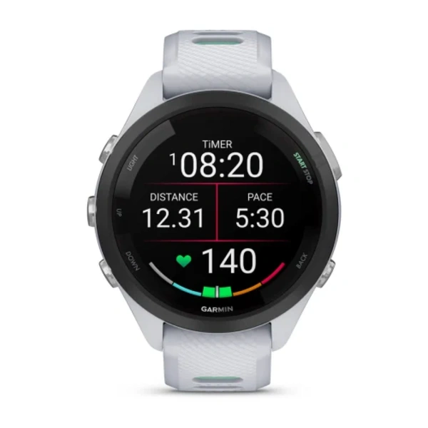 Garmin Forerunner 265S i&scaron;manusis sportinis laikrodis (Whitestone)