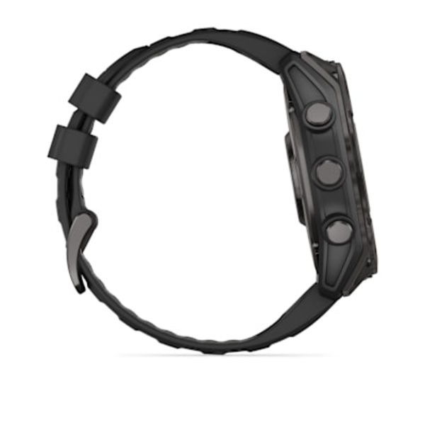 Garmin fenix 8 AMOLED 51mm i&scaron;manusis sportinis laikrodis (Skalūno pilkos spalvos)