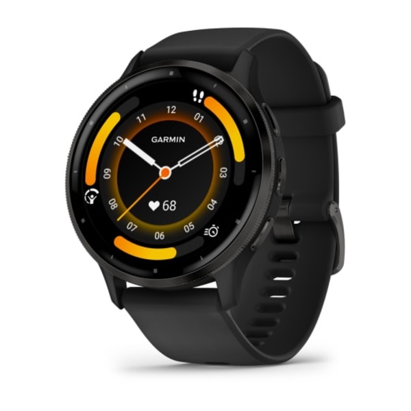 Garmin Venu&reg; 3 i&scaron;manusis sportinis laikrodis (skalūno / juodos spalvos)