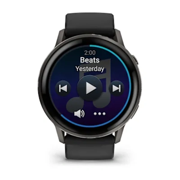 Garmin Venu&reg; 4 &ndash; 45 mm Sportinis i&scaron;manusis laikrodis (Lunar Slate)