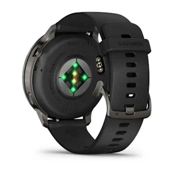 Garmin Venu&reg; 4 &ndash; 45 mm Sportinis i&scaron;manusis laikrodis (Lunar Slate)