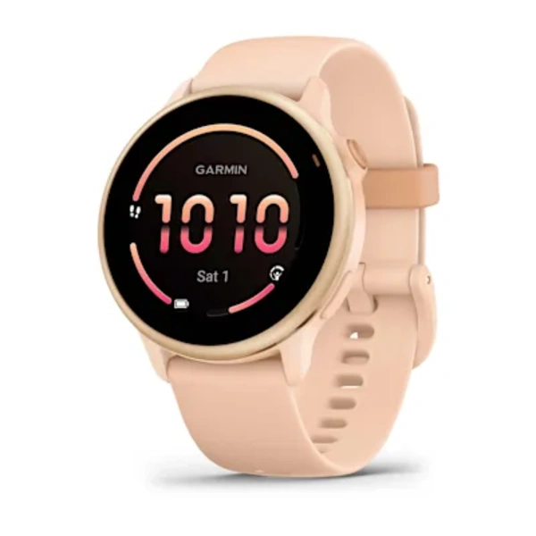 Garmin v&iacute;voactive 6 i&scaron;manusis sportinis laikrodis (Pink Dawn)