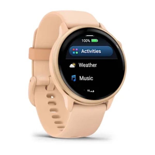 Garmin v&iacute;voactive 6 i&scaron;manusis sportinis laikrodis (Pink Dawn)