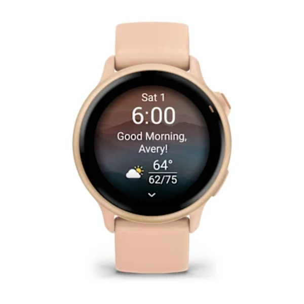 Garmin v&iacute;voactive 6 i&scaron;manusis sportinis laikrodis (Pink Dawn)