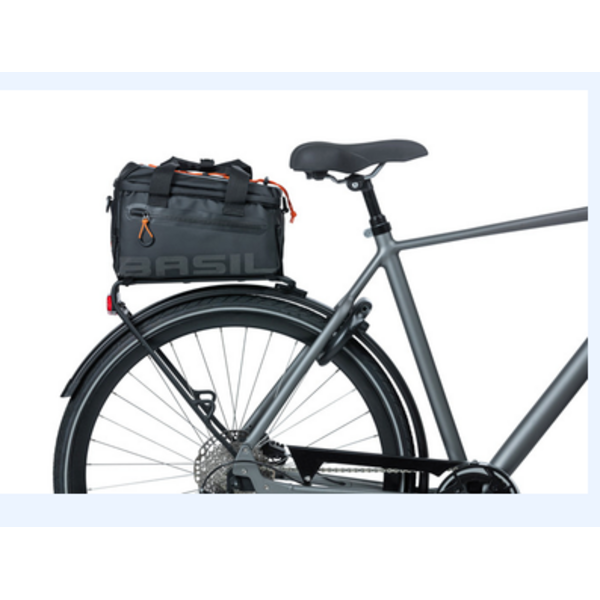 Basil Miles Tarpaulin Trunkbag 32 x 20 x20,5 cm black