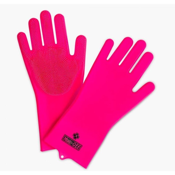 Rubber gloves Muc-Off pink
