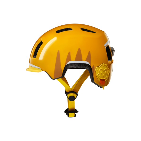AFFENZAHN Helmet Yellow Tiger 45-51 cm Size S