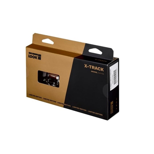 LOOK X-Track Gravel Edition pedals brown