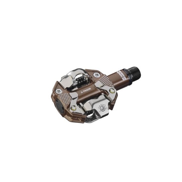 LOOK X-Track Gravel Edition pedals brown