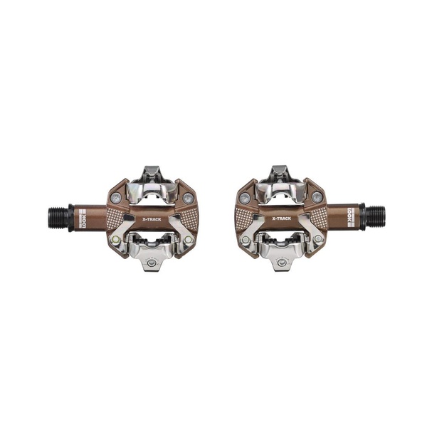 LOOK X-Track Gravel Edition pedals brown