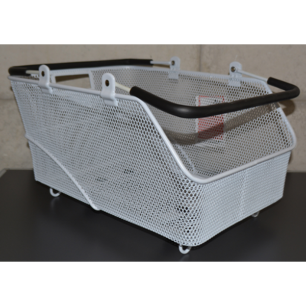 Bag with handles i-Rack II white metal