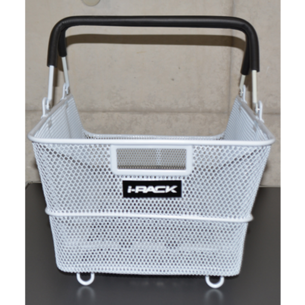 Bag with handles i-Rack II white metal