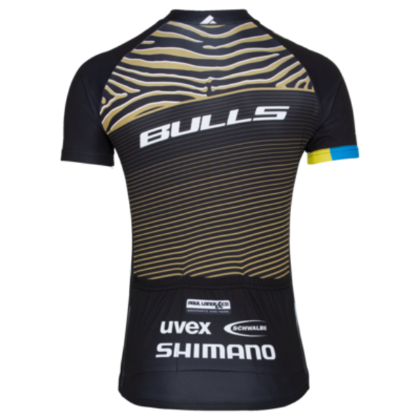 Men s short-sleeved T-shirt BULLS Zebra Gold