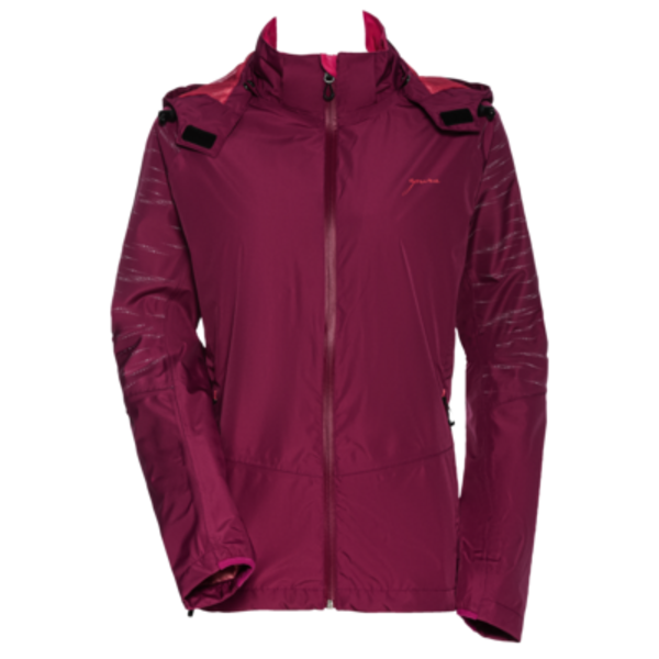 Apura Barrier 5.0 rain jacket cherry