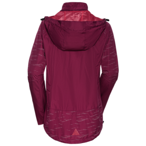 Apura Barrier 5.0 rain jacket cherry