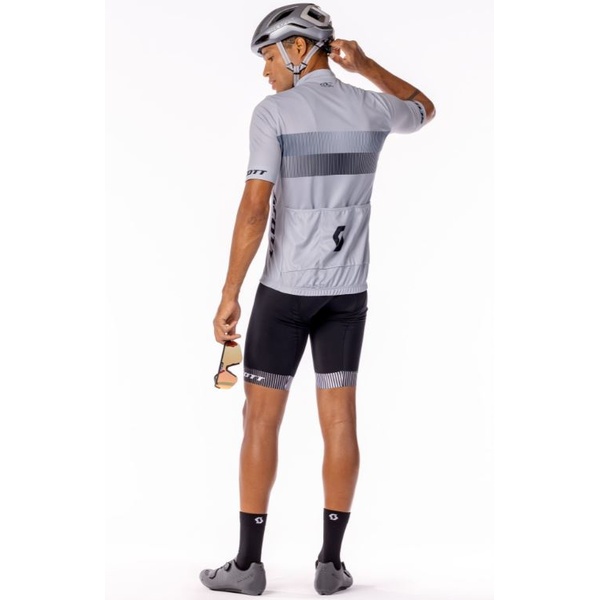 Short sleeve T-shirt Scott RC Team 10 SS light grey/dark blue