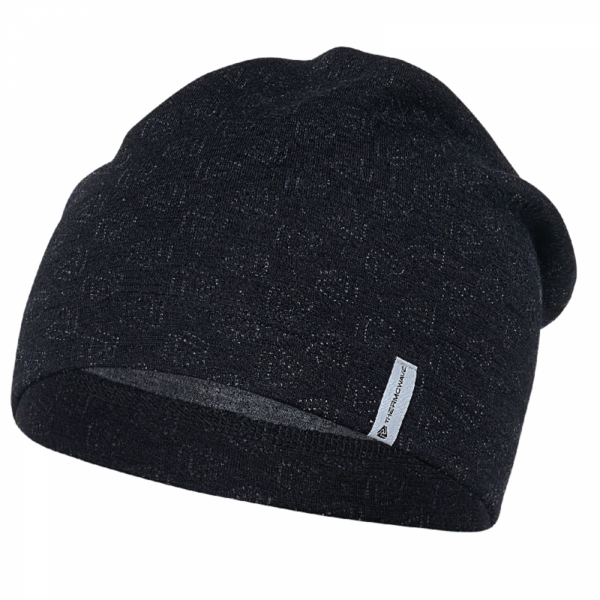 Kepurė Thermowave Merino Train unisex juoda ra&scaron;tuota