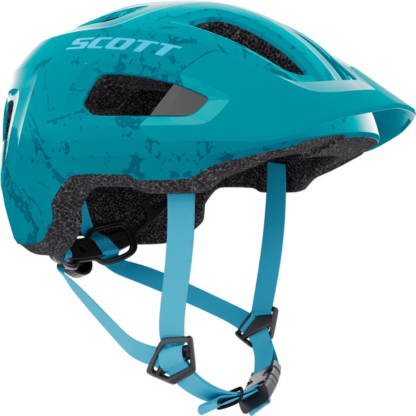 Scott Supra JR helmet cerulean blue
