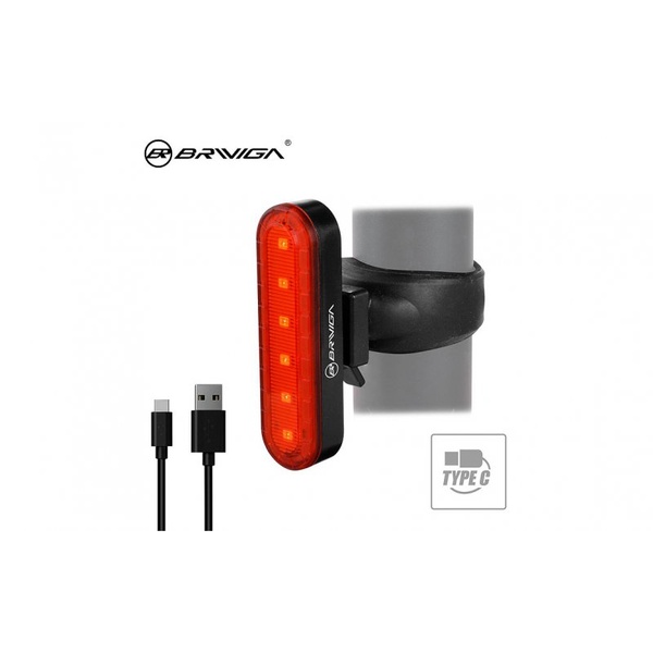 EBL-056G USB rechargeable rear bicycle light