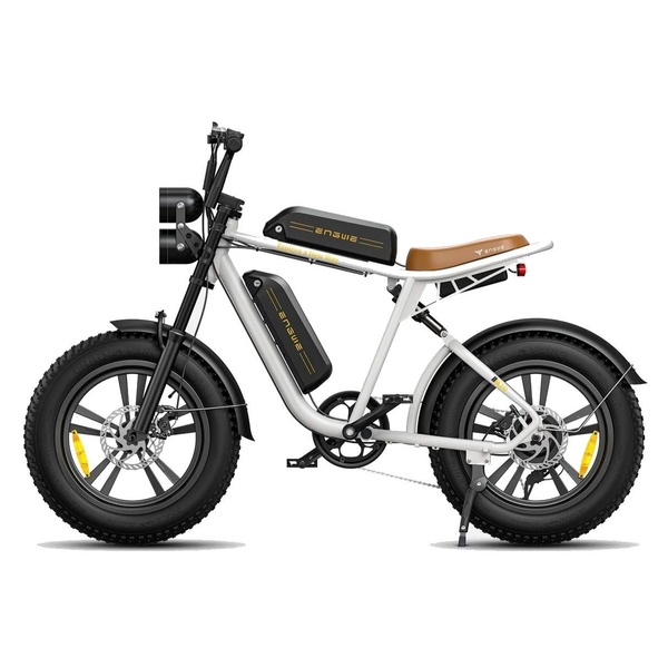 Bicycle 20  electric Engwe M20 double battery white