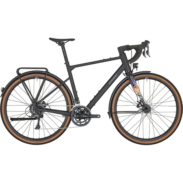 Dviratis 28  BERGAMONT Gravel s GRANDURANCE RD 3 BLACK 58 black bergamont
