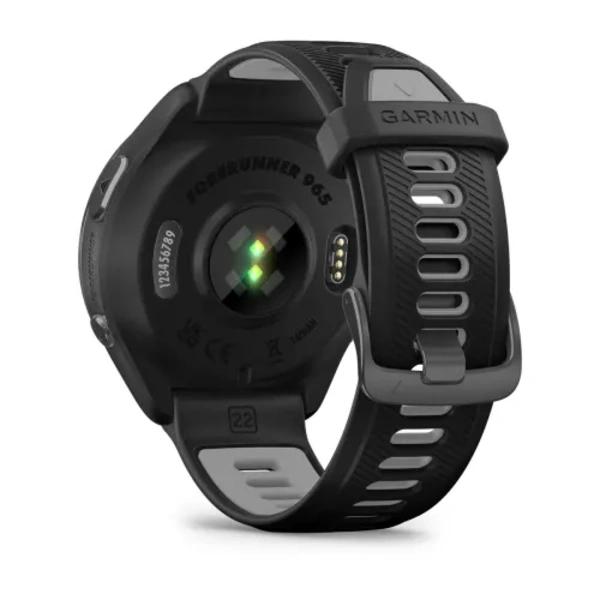 Garmin Forerunner 965 i&scaron;manusis sportinis laikrodis (Pilkos anglies spalvos) 