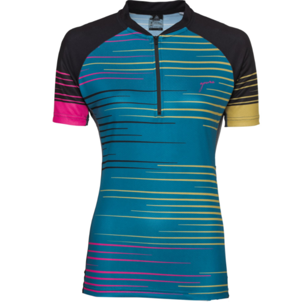 Short sleeve shirt Apura Carey 2.0 blue striped