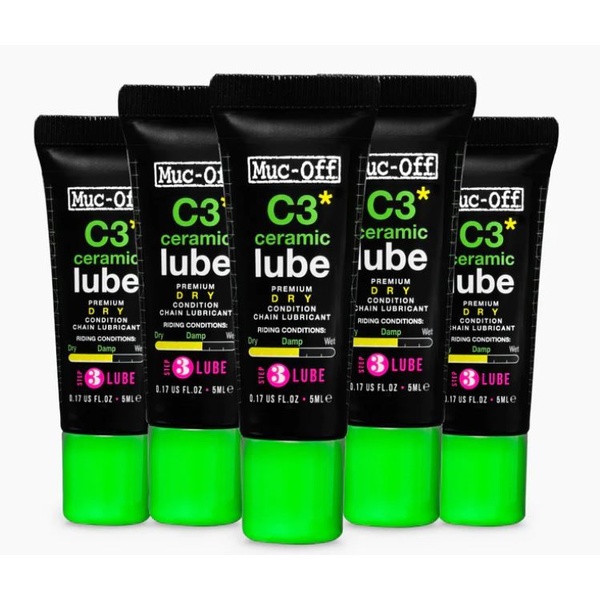 Muc-Off C3 ceramic dry chain lubricant 5mL
