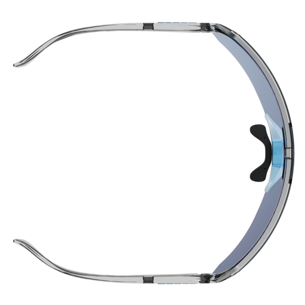Akiniai Scott Sport Shield black/neon blue/AMP beryl blue chrome S3